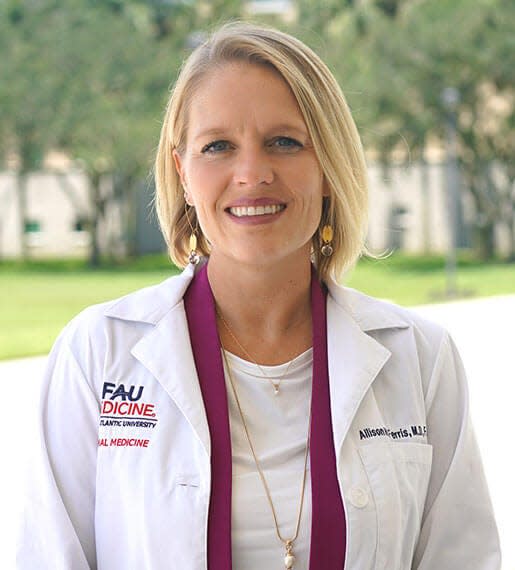 Dr. Allison H. Ferris of FAU Schmidt College of Medicine