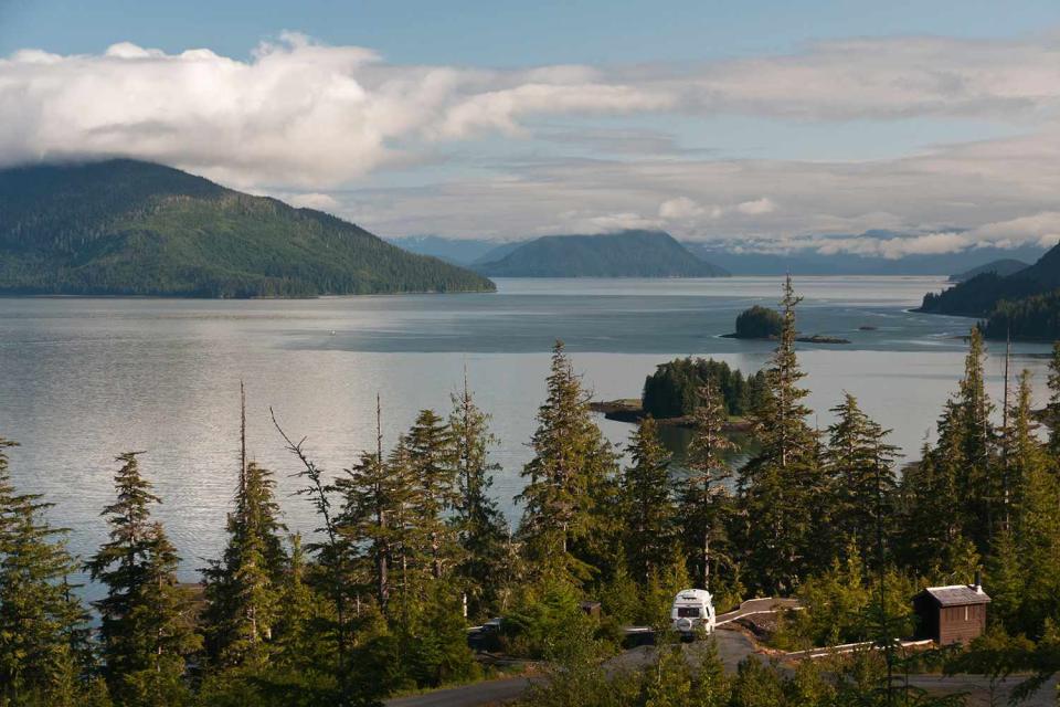 <p>Getty</p> Wrangell Island in Alaska