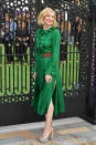 <p>It was a fast turnover for actress Cate Blanchett who flew to London after her Venice Film Festival appearance to celebrate the premiere of ‘The House With The Clock In Its Walls’. For the event, she opted for a vivid green Gucci number. <em>[Photo: Instagram]</em> </p>