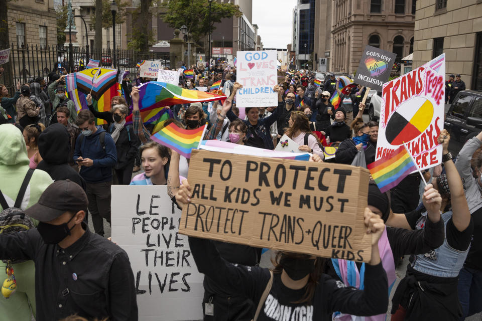 Thousands of people participated in counter-protests across Canada on Sept. 20, after 