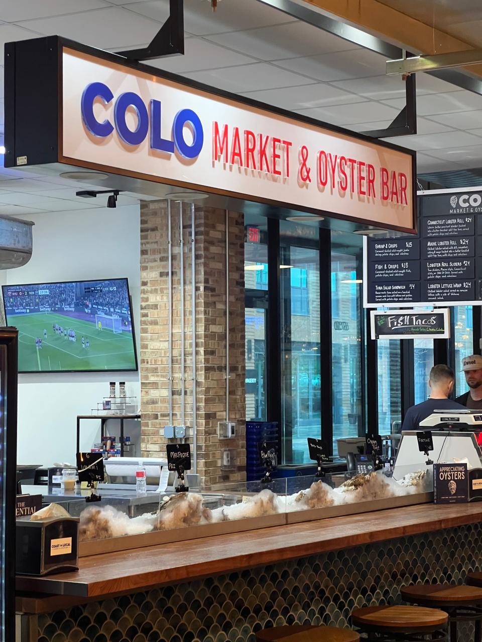 COLO Market and Oyster bar will open a space at the original North Market similar to the space it operates at North Market Bridge Park, shown here.