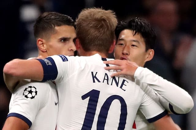 Son and Kane bag braces as five-star Spurs bludgeon Belgrade