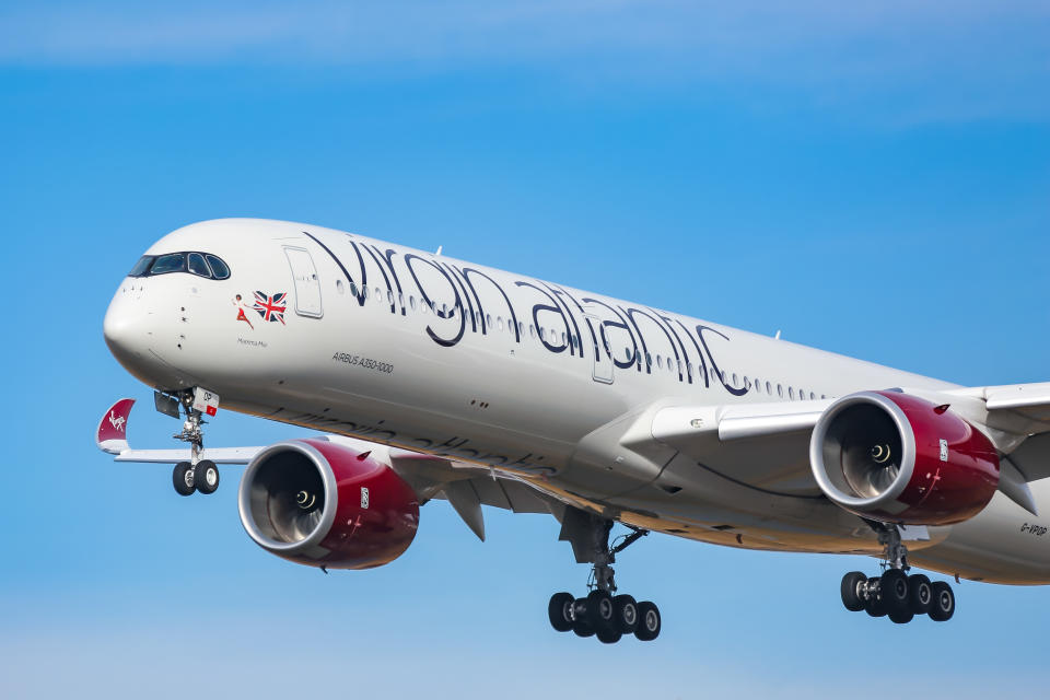 Virgin Atlantic Airways busca convertirse en la segunda compañía de Reino Unido sustituyendo su flota más antigua con aviones modernos. La empresa de Richard Branson cuenta con una treintena de destinos alrededor del mundo. (Foto: Nicolas Economou / NurPhoto / Getty Images).