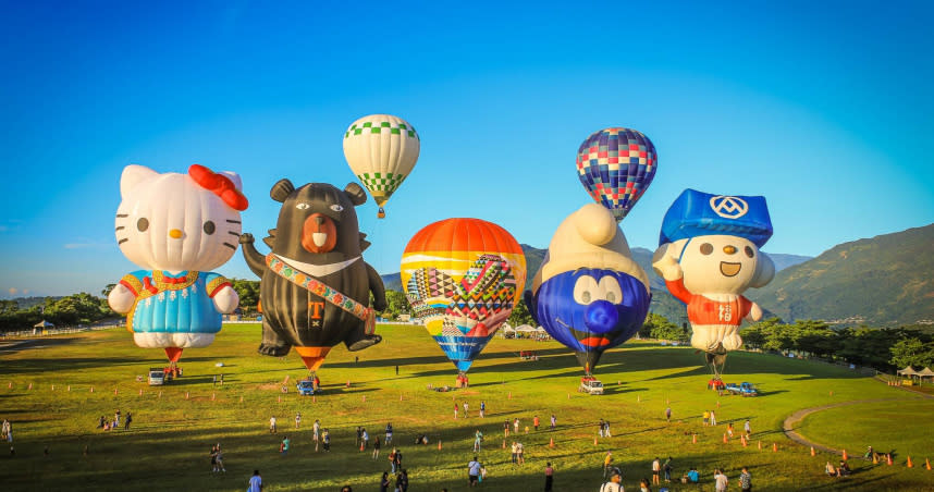 2021臺灣國際熱氣球嘉年華。（圖／翻攝臉書臺灣熱氣球嘉年華-Taiwan Balloon Festival）