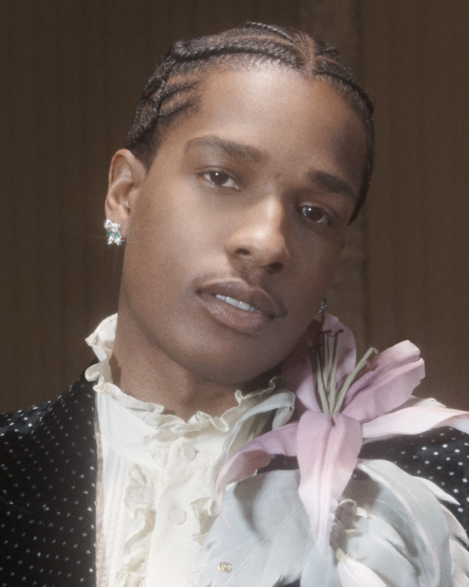a$ap rocky for gucci guilty campaign 2023