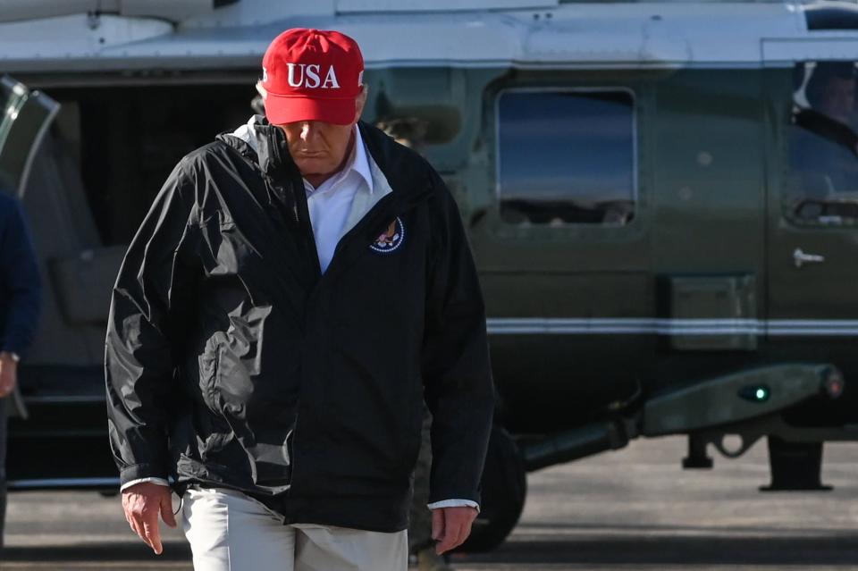 Donald Trump à Lake Charles.  - ROBERTO SCHMIDT 