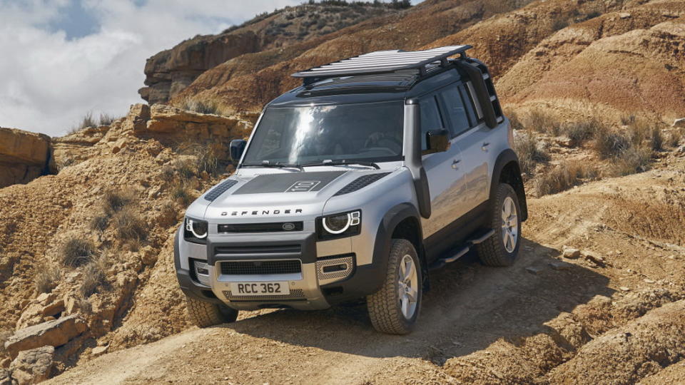 圖／從顏色到配件都很有看頭！2020 Land Rover Defender打造個性越野車。