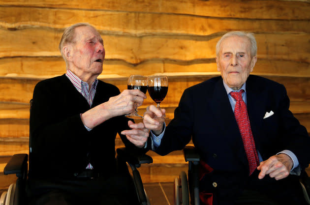 Nacieron en el año 1913 en Bélgica y desde entonces apenas se han separado. Foto: Twitter/huffingtonpost