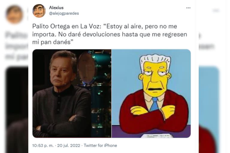 Los simpson no faltaron en los memes (Captura Instagram)