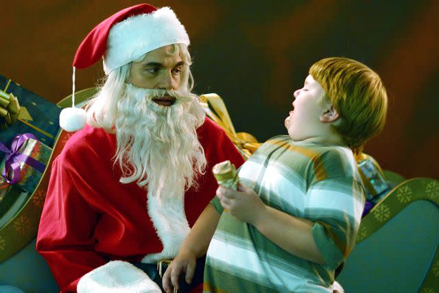 <p>Dimension/courtesy Everett Collection</p> Billy Bob Thornton (left) in 'Bad Santa'