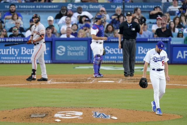 Dodgers history first-inning outburst leads to blowout win in NLCS Game 3