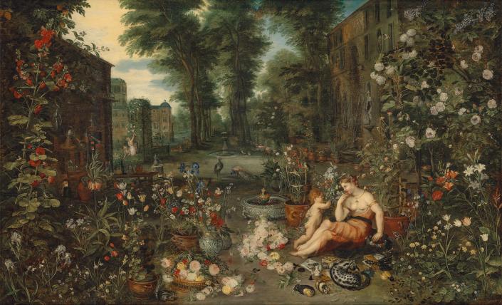 Jan Brueghel The Younger, &quot;The Five Senses, Smell&quot;