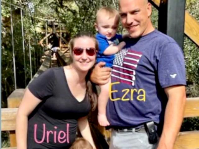 Kaila and Drew with their son Ezra (ABC)