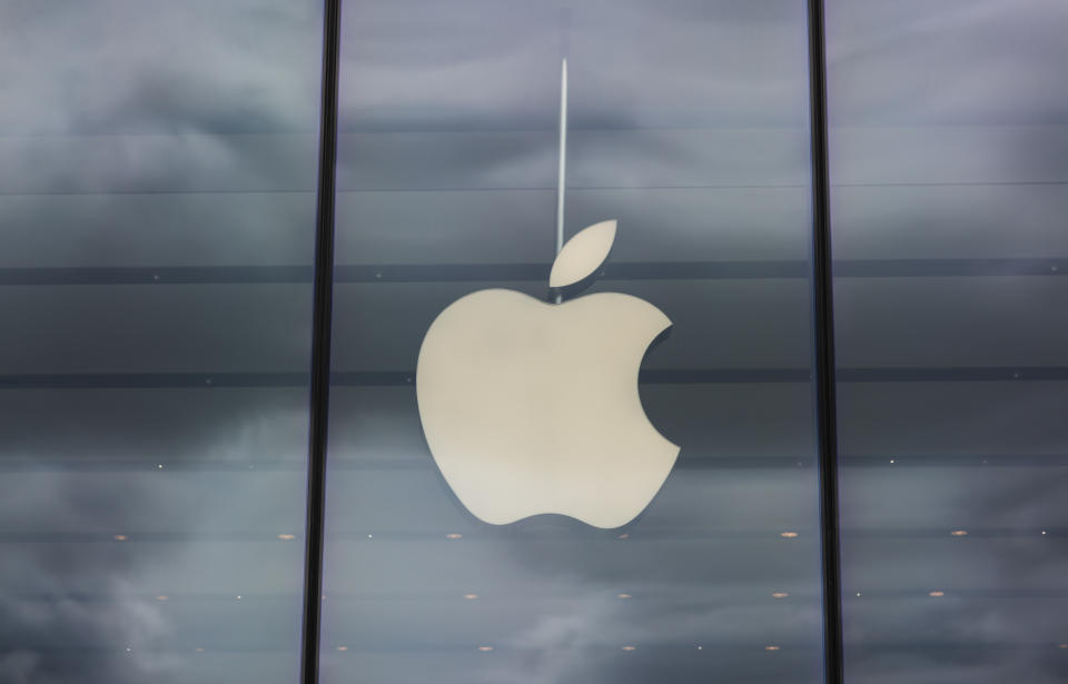 DUSSELDORF, GERMANY - AUGUST 08: Apple Store photographed on August 08, 2021 in Dusseldorf, Germany. (Photo by Jeremy Moeller/Getty Images)