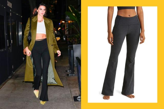 Celebrities Can't Stop Wearing Flared Leggings, and You Can Get a Pair for  Under $50 Right Now