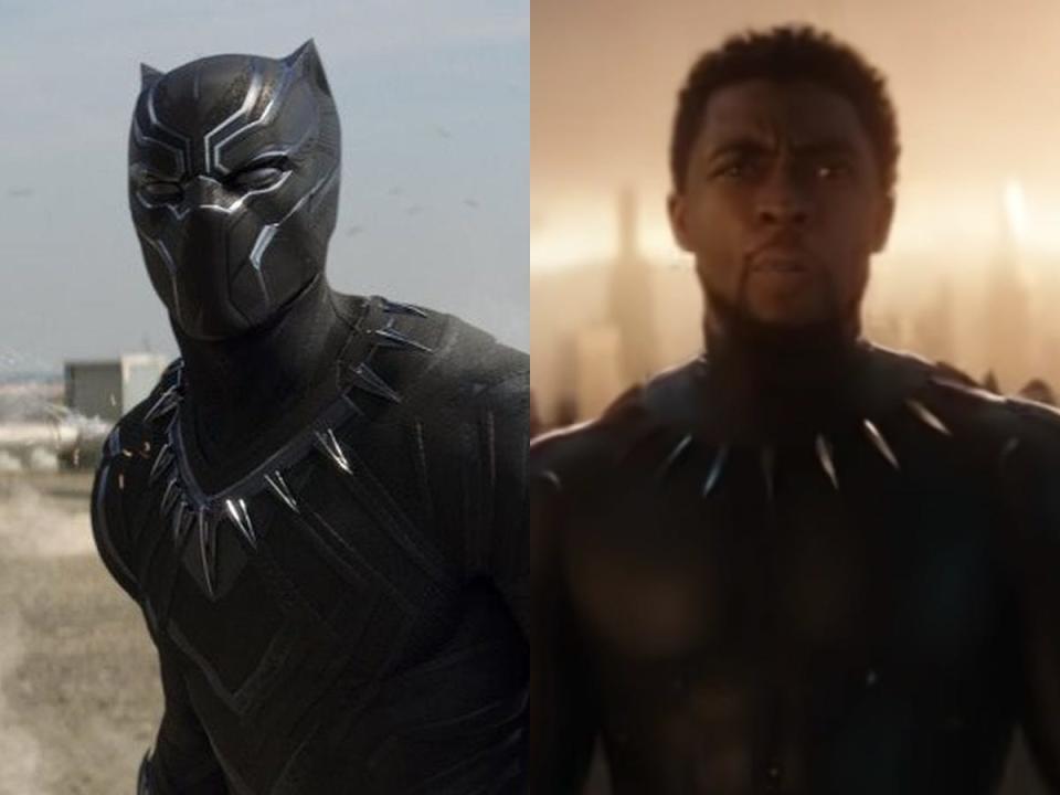 black panther then and now