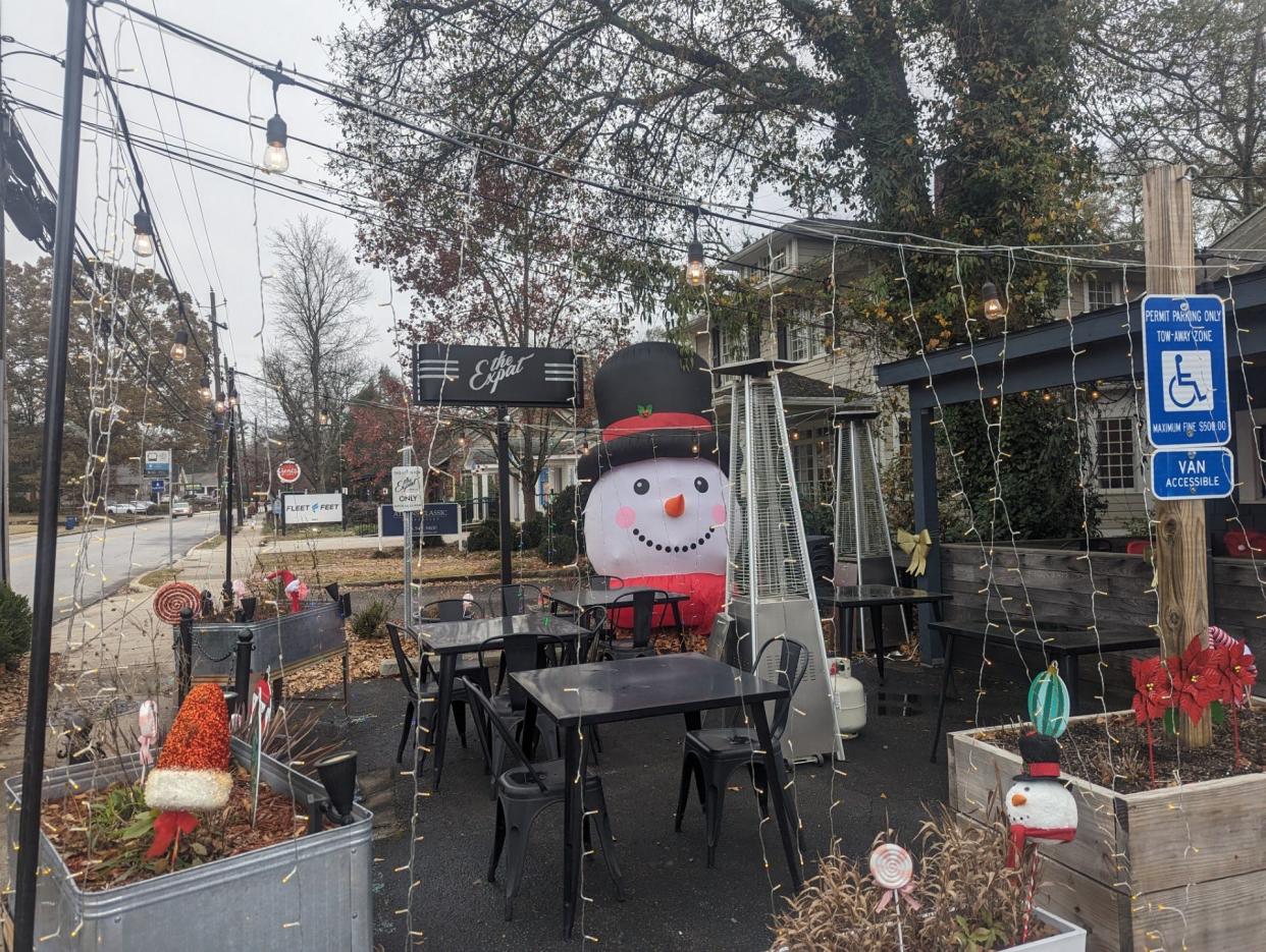 The Expat on South Lumpkin Street transformed into a Miracle pop-up bar until Dec. 30. Festive decor and drinks should be expected.