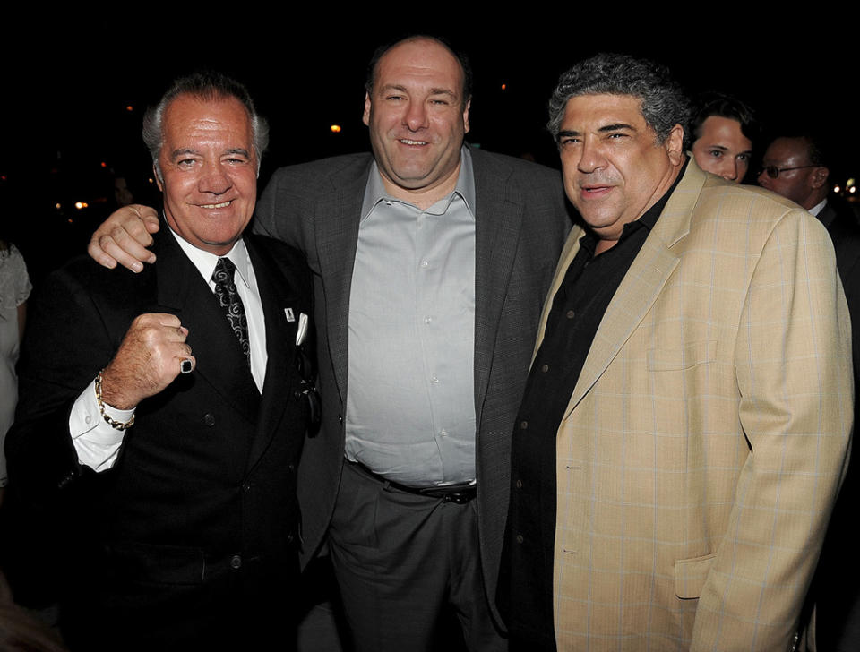 In the Loop NY Screening 2009 Tony Sirico James Gandolfini Vincent Pastore