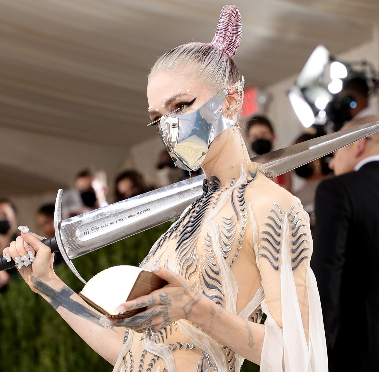  Weirdest met gala - grimes. 