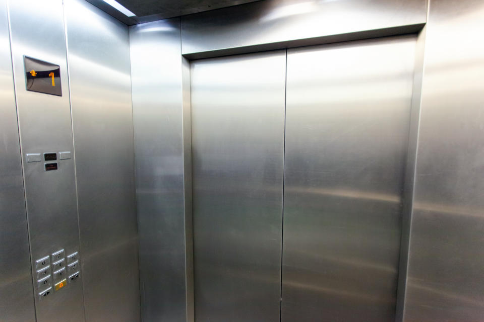 One of the recommendations from the Centers for Disease Control and Prevention is to "limit use and occupancy of elevators to maintain social distancing." (Photo: Sergey Granev via Getty Images)