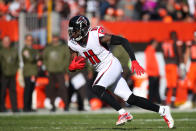 <p>After inconceivably scoring just three times in 2017, the Falcons X-receiver went through a regular season drought that saw him scoreless from December 3, 2017 all the way to November 4, 2018. But he came back with a vengeance from then on, scoring in six out of his remaining eight games. He also posted the second-highest catch and yardage totals of his career in 2018. </p>