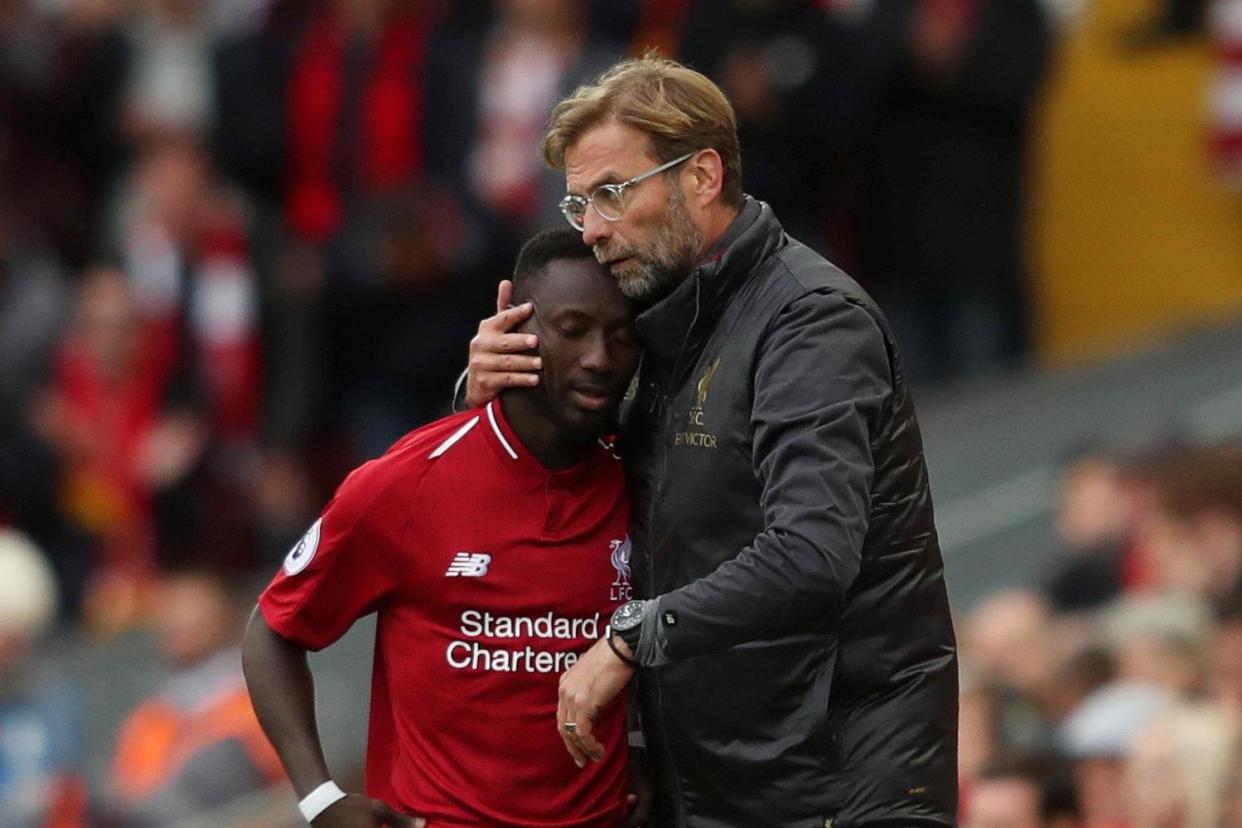 Another blow | Liverpool have already been hit by injuries to Sadio Mane and Mohamed Salah during the international break: REUTERS