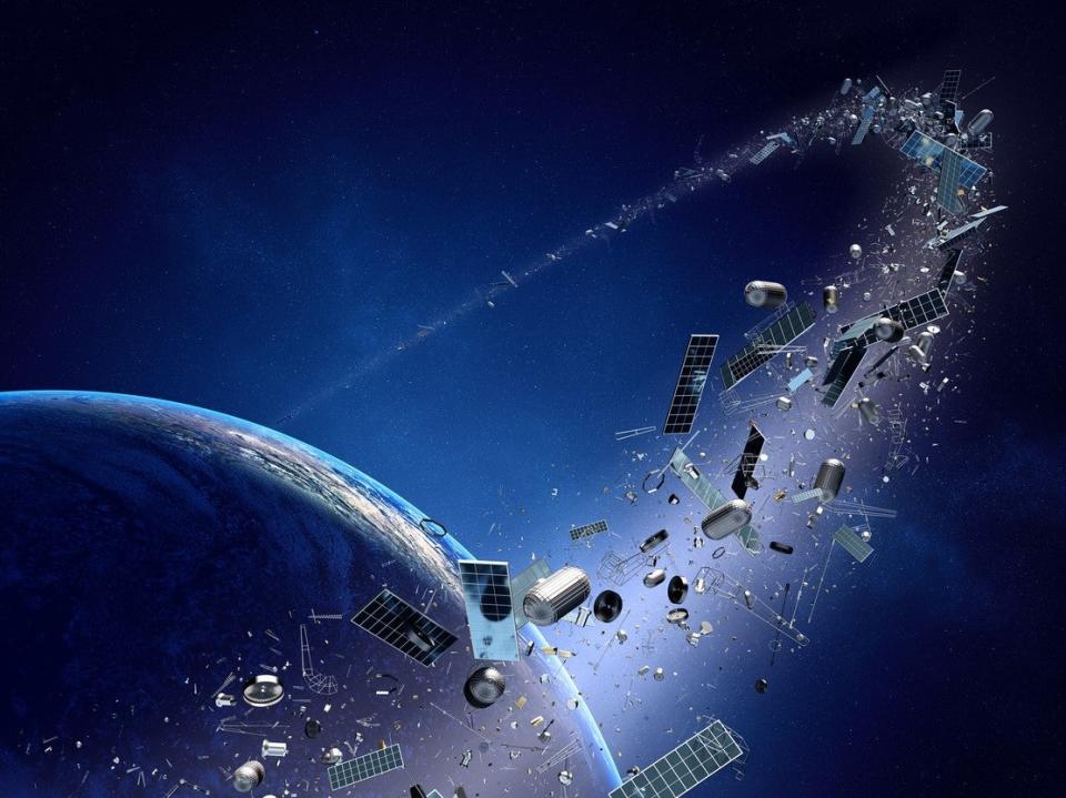 Space junk is becoming an increasing problem as more and more objects are sent into low-Earth orbit (Getty Images/iStockphoto)
