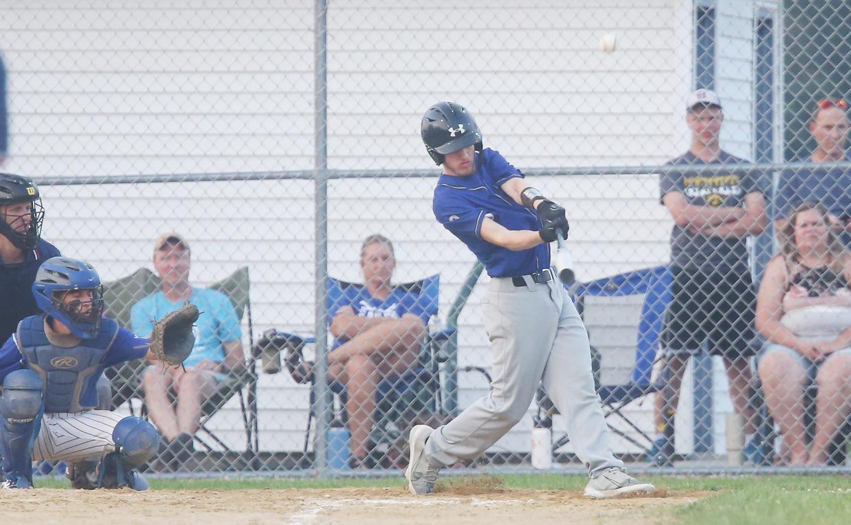 Collins-Maxwell junior Josef Dvorak will bring a big bat to the plate for the Spartans in 2024.