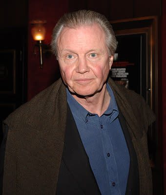 Jon Voight at the New York premiere of Warner Bros. Pictures' The Departed