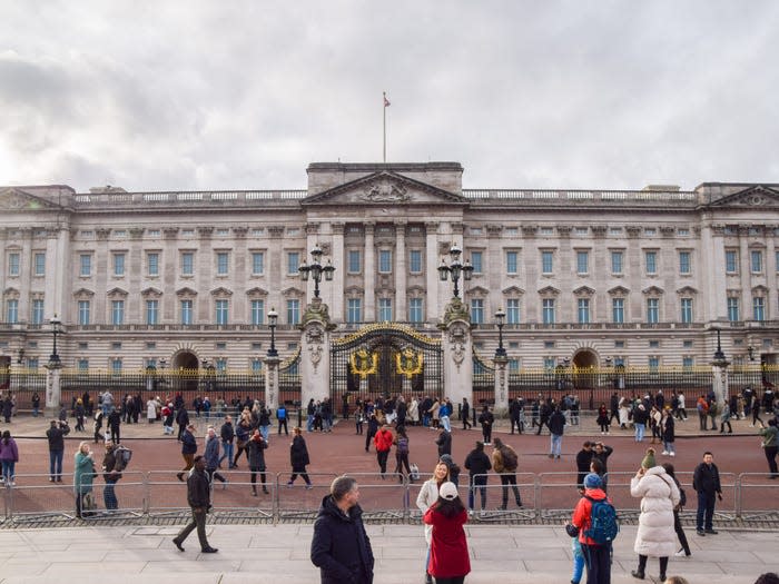 Buckingham Palast. - Copyright: Vuk Valcic/SOPA Images/LightRocket via Getty Images