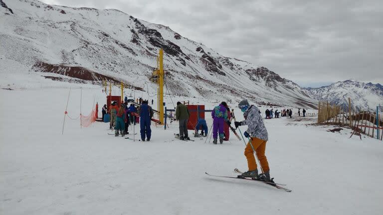 Los Puquios, uno de los centros de esquí de Mendoza