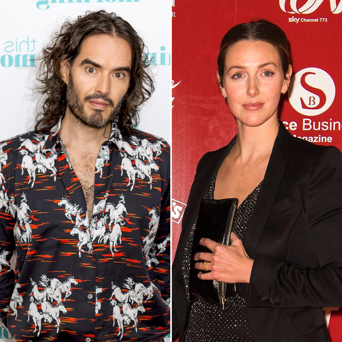 Russell Brand marriage to Laura Gallacher, children and how they met