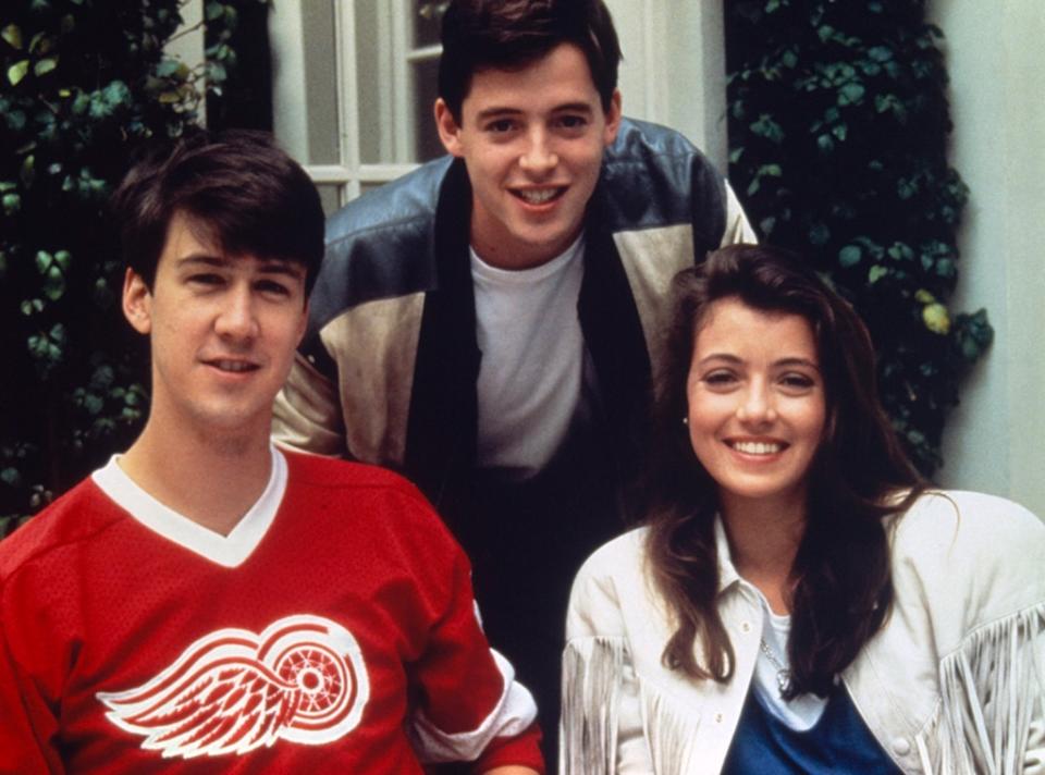 Ferris Bueller's Day Off, Matthew Broderick, Mia Sara, Alan Ruck