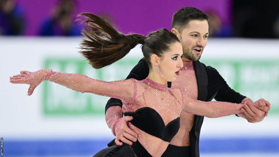 Lewis Gibson & Lilah Fear GB pair win ice dance silver at European