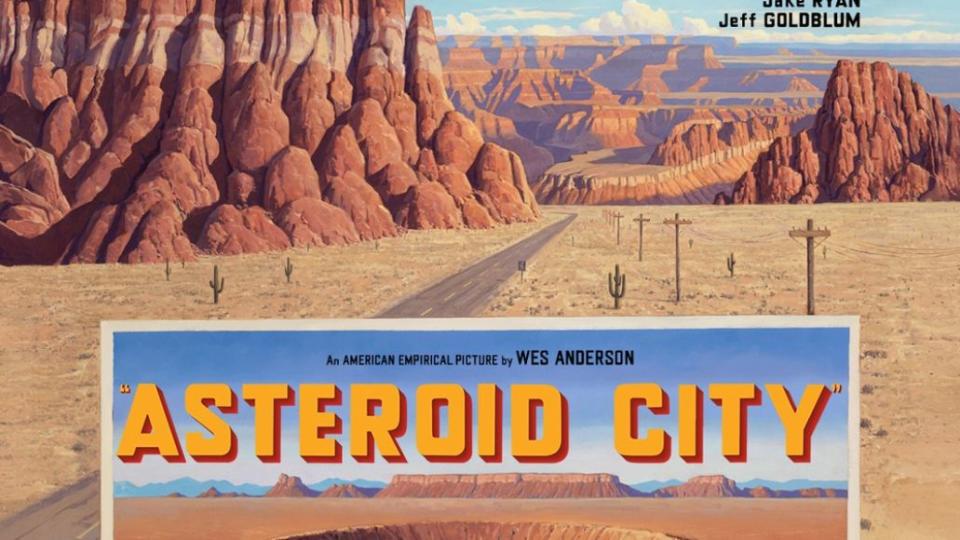 Wes Anderson Asteroid City new movie poster