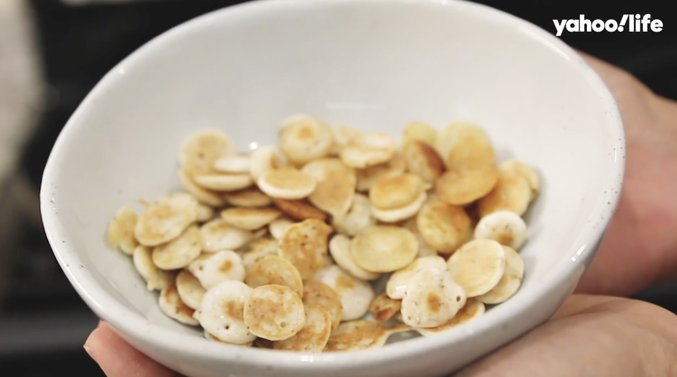 Can't decide between cereal or pancakes for breakfast? Why not both? (Photo: Ana de Souza)