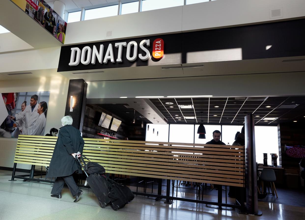 Donatos operates two locations at John Glenn International Airport.