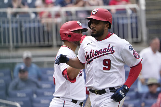 Reviewed call aids Nats' rally in 7-6 win over Guardians - The San Diego  Union-Tribune