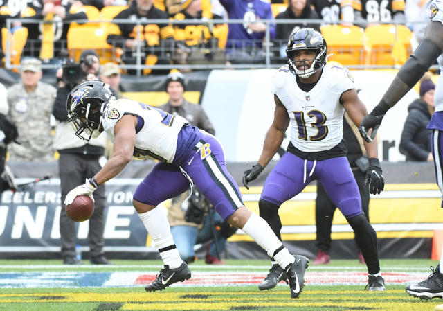 Ravens RB J.K. Dobbins scores TD following massive run on two-play