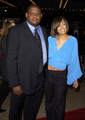 Forest Whitaker and wife Keisha at the LA premiere of Columbia's Panic Room