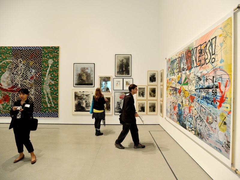 «Alibis: Sigmar Polke 1963–2010» heißt die Ausstellung im Museum of Modern Art. Foto: Justin Lane