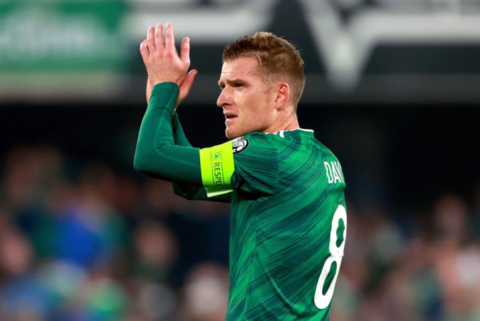 Rangers midfielder Steven Davis continues to be a central figure for Northern Ireland at the age of 37 (Liam McBurney/PA) (PA Wire)