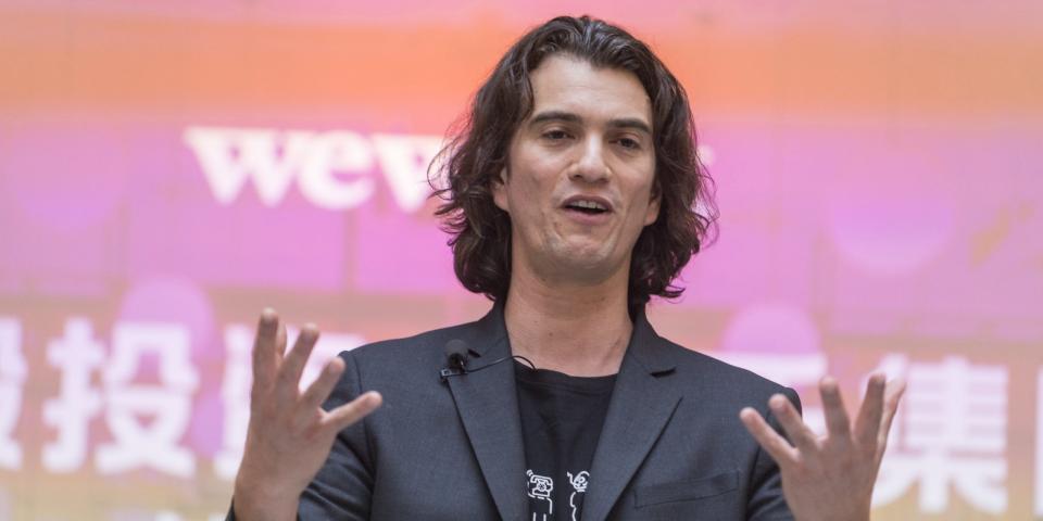 WeWork CEO Adam Neumann - Copyright: Jackal Pan/Visual China Group via Getty Images