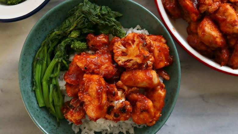 Sweet and sour ketchup chicken hits 'all the right notes'