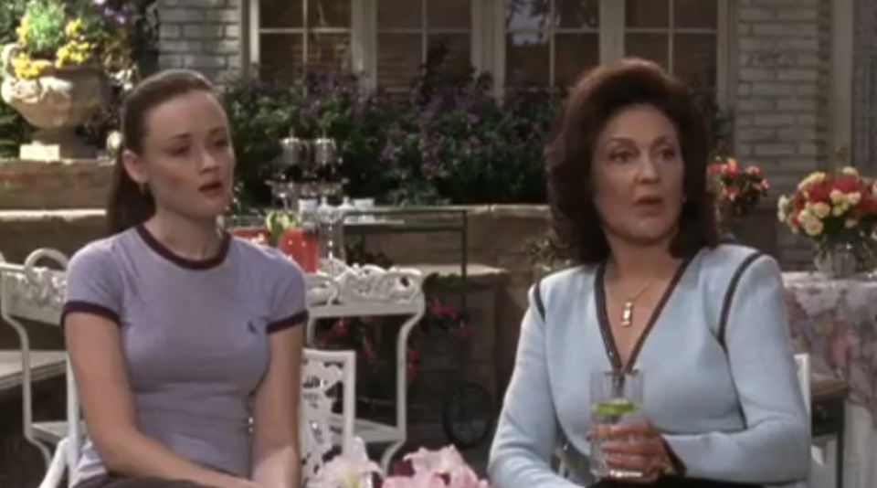 Screenshot from "Gilmore Girls"