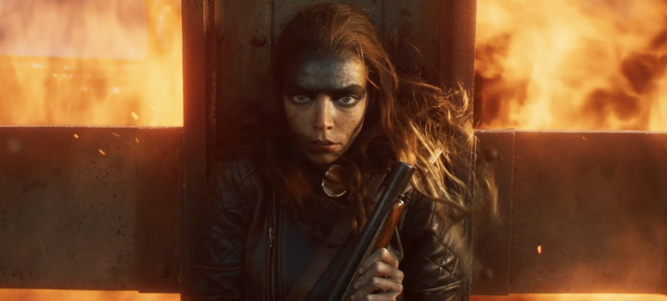 Furiosa: A Mad Max Saga, starring Anya Taylor-Joy and Chris Hemsworth, is coming to theaters in 2024. (Warner Bros.)