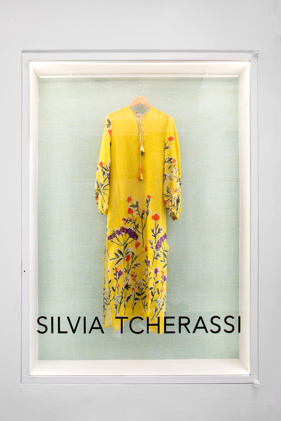 A look seen at the Silvia Tcherassi store in Capri.