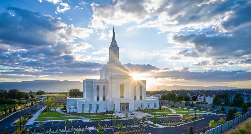 The Orem Utah Temple.