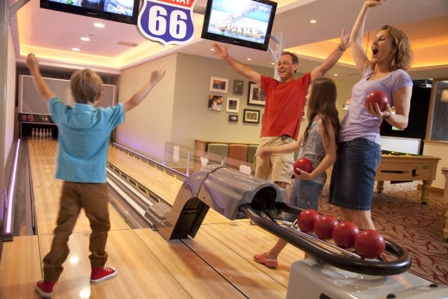 bowling at Cheddar Woods Resort & Spa 