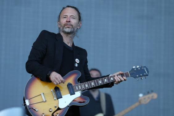 Radiohead frontman Thom Yorke (PA)